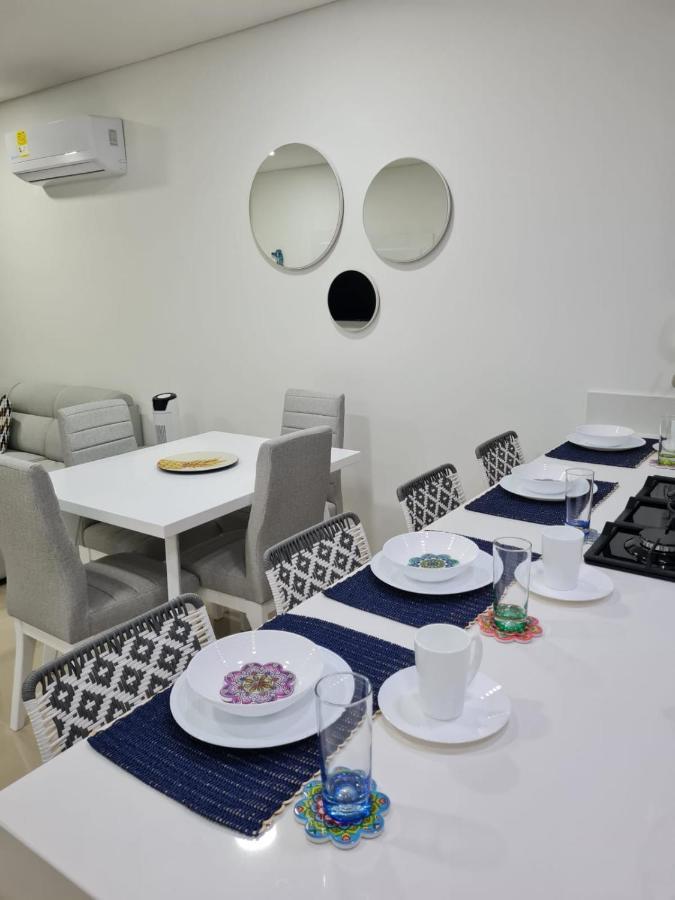 Samaria Club: Beachfront Apartment with Private Beach Access Santa Marta  Exterior photo