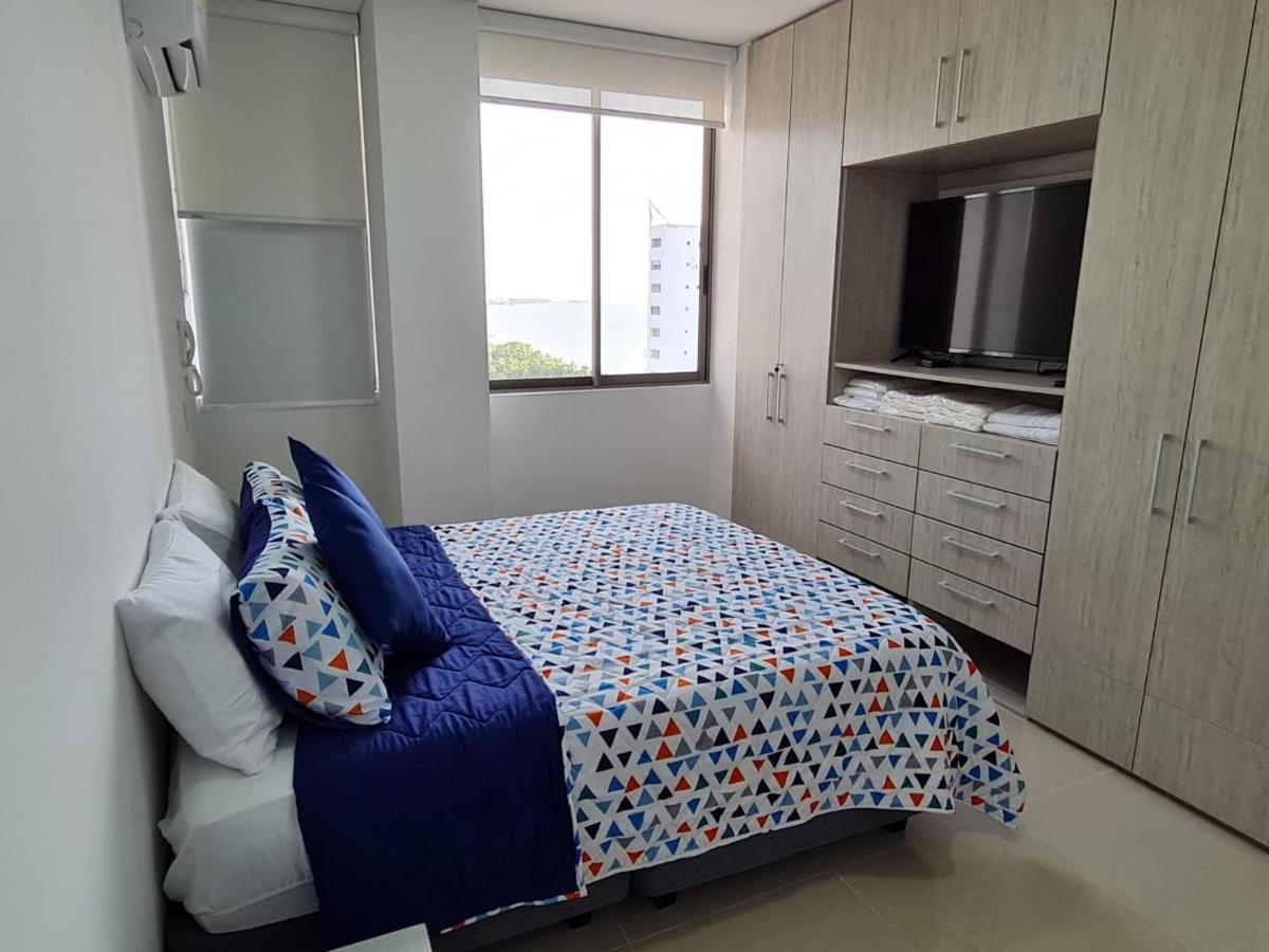 Samaria Club: Beachfront Apartment with Private Beach Access Santa Marta  Exterior photo