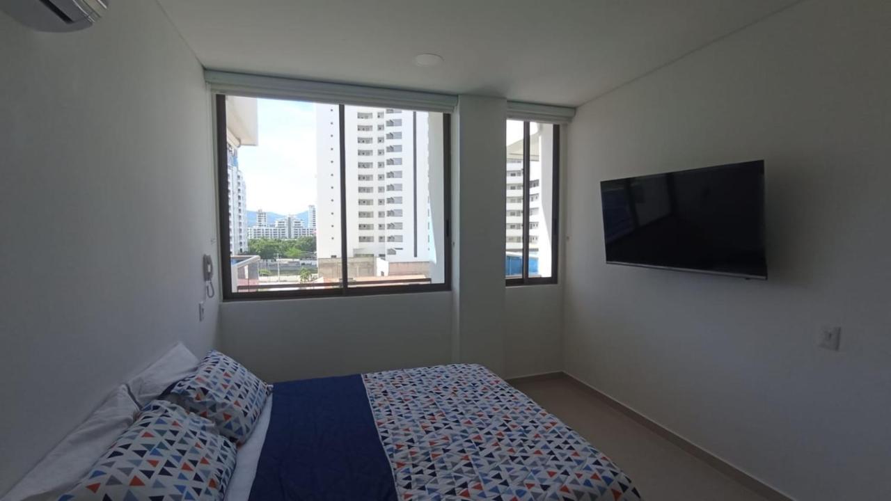 Samaria Club: Beachfront Apartment with Private Beach Access Santa Marta  Exterior photo