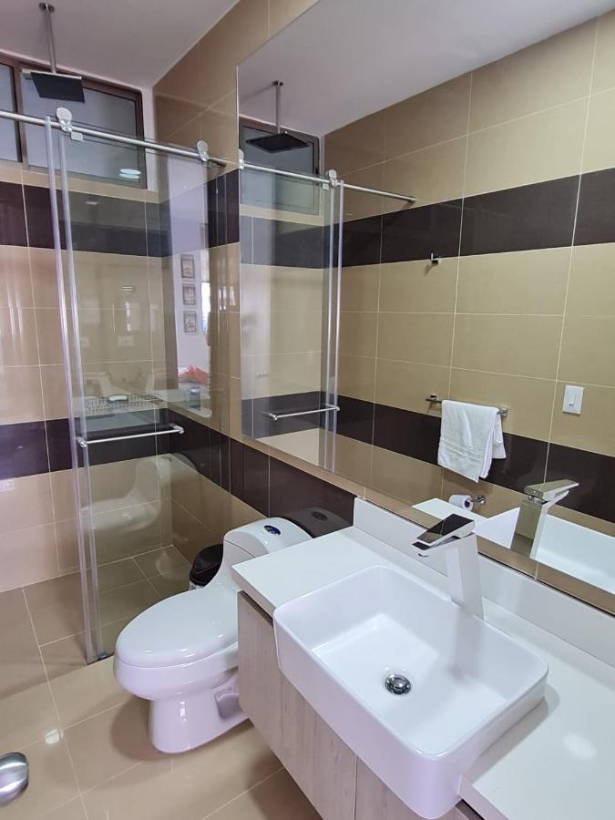 Samaria Club: Beachfront Apartment with Private Beach Access Santa Marta  Exterior photo